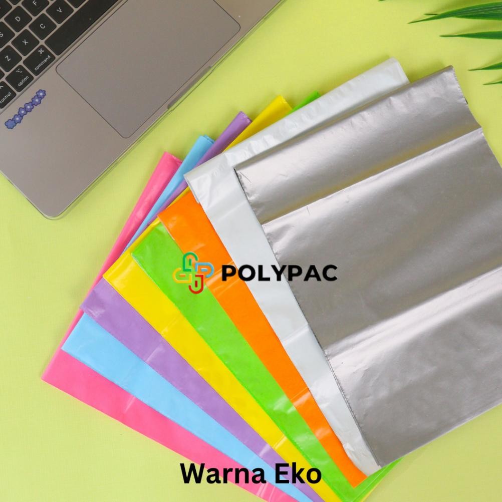 

rwet-23 Polymailer Warna Ekonomis [35x50] isi 100 pcs - Polymailer Lem Warna Pastel Termurah