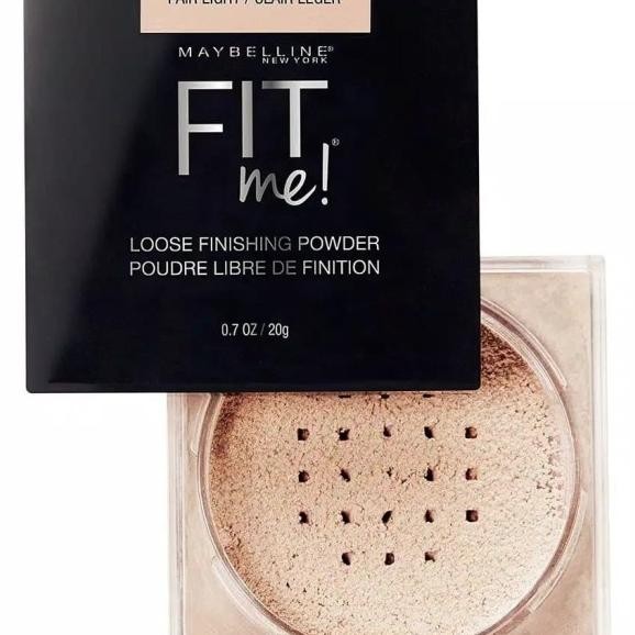Bedak Tabur Maybelline Fit Me Loose Finishing Powder 10 Fair Light