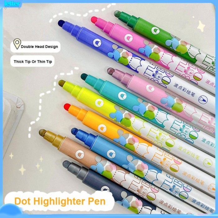 

Azalia Let 5Warna/Set Pena Dot Stabilo Alat Lukis/Tulisan Akun Tangan Diy