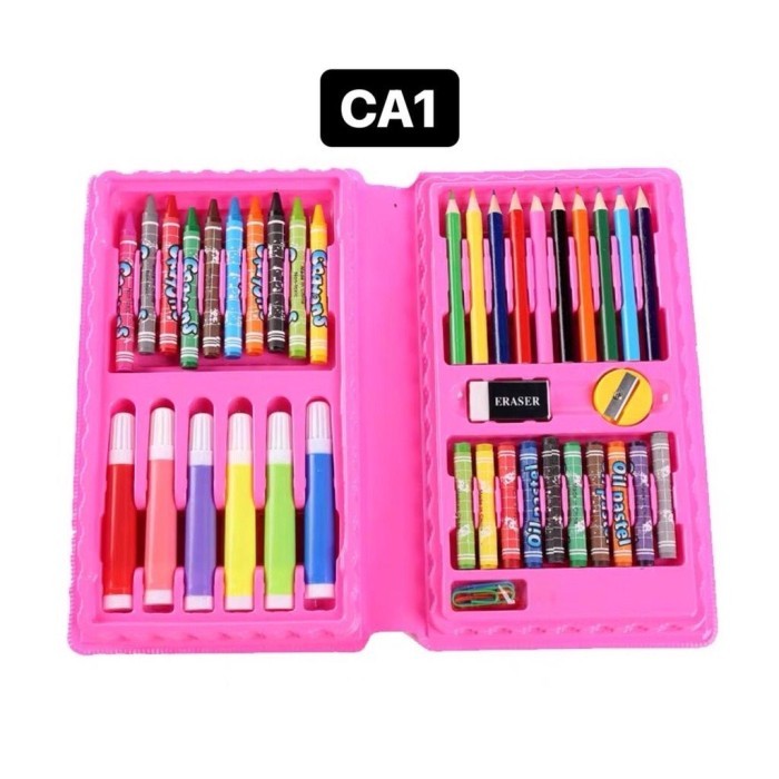 

Azalia Uv164 Edufuntoys 42Pcs Color Pensil Set - Alat Seni Lukis Mewarnai Men