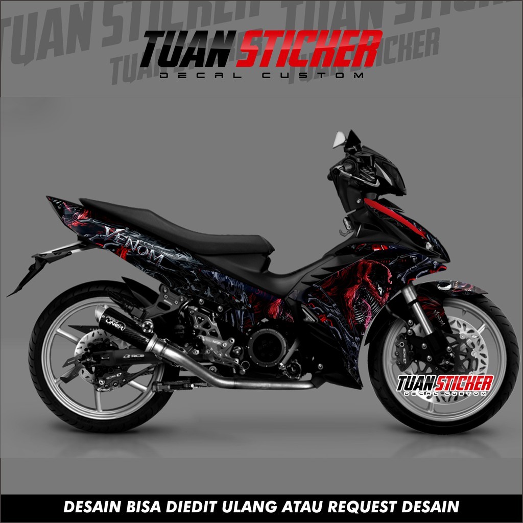 Sticker decal  jupiter mx 135, Striping jupiter mx 135 , Sticker jupiter mx 135 venom
