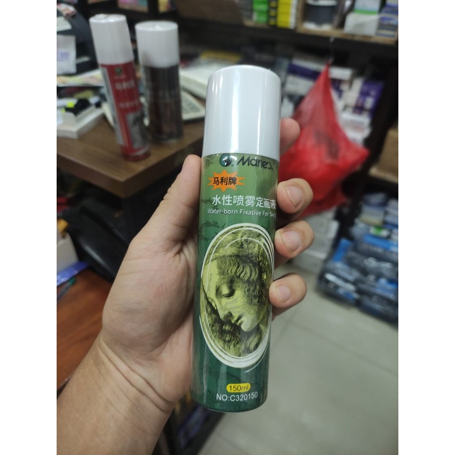 

hanya disini] marie's maries fixative water base fixative for scetch 150 ml kaleng hijau untuk
