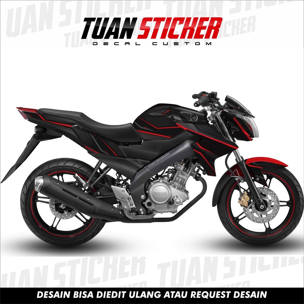 Sticker decal VIXION NVL FULL BODY, Striping VIXION NVL , Sticker VIXION NVL Line carbon