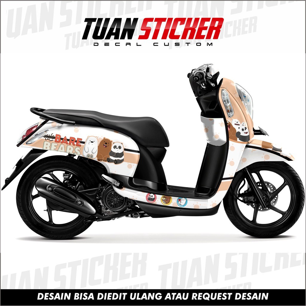 Sticker Striping Decal Scoopy FI, decal scoopy FI , cetak striping decal scoopy FI , Stiker Scoopy 6