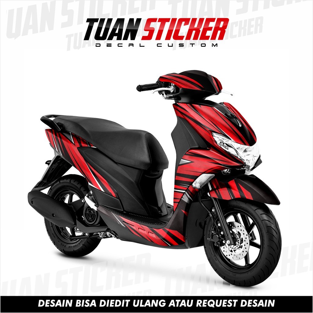 Sticker Decal Freego, Sticker Yamaha freego, Striping Freego full body, Stiker Yamaha Freego rgfx