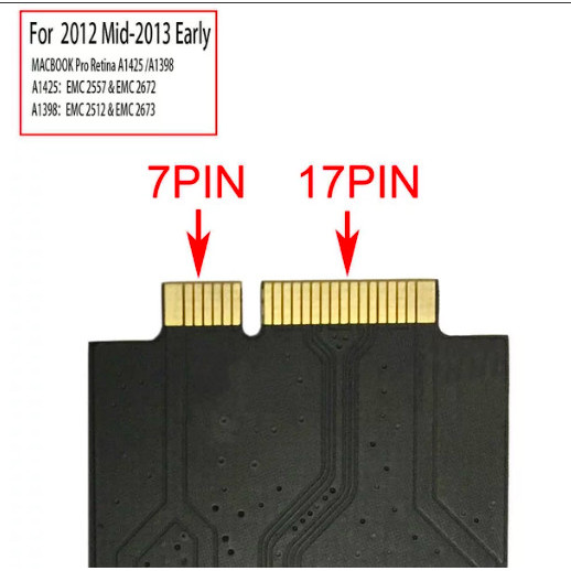 SSD MACBOOK PRO RETINA 2012 EARLY 2013 SIAP PAKAI TANPA CONVERTER