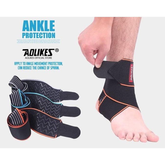 

Sport Ankle Foot Ankle Support Elastic Brace Guard Football Basketball