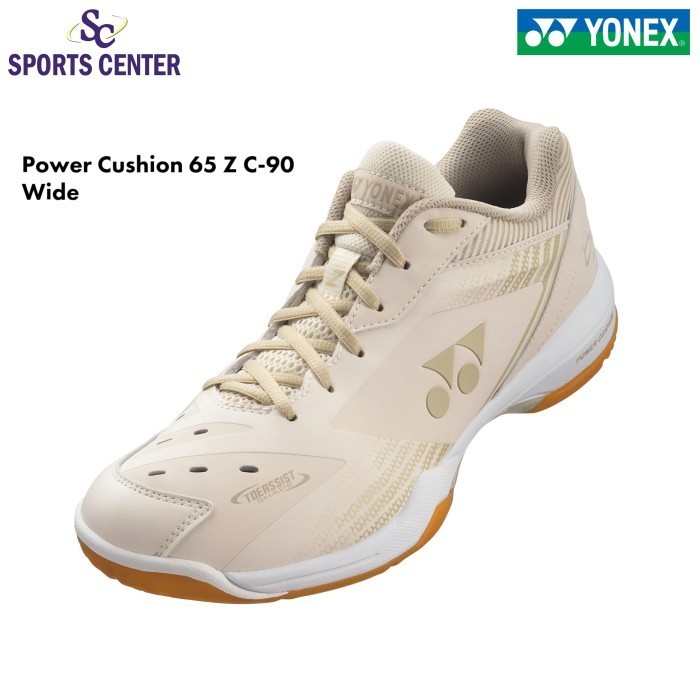 Sale New Sepatu Badminton Yonex Shb 65 Z3 C-90 / Shb65Z3Cwe Wide Natural