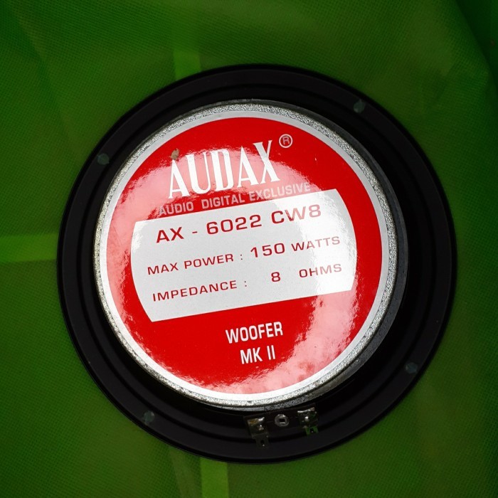 monggo] SPEAKER AUDAX 6 INCH AX-6022 CW8 WOOFER