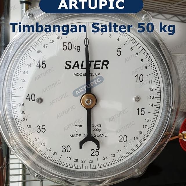 Timbangan Gantung Salter 50 Kg Jarum Original England Kalibrasi