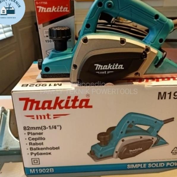 Makita M1902B Mesin Serut Sugu Ketam Kayu Makita 82Mm / Power Planer