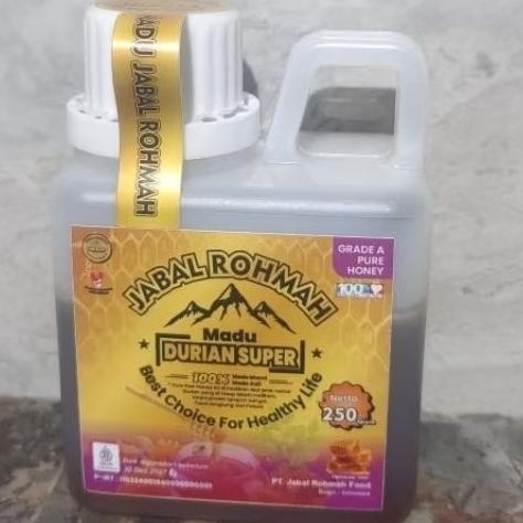 

Madu Murni Asli Durian Super 250gr Grade A 100%Alami Pure Natural Raw Honey