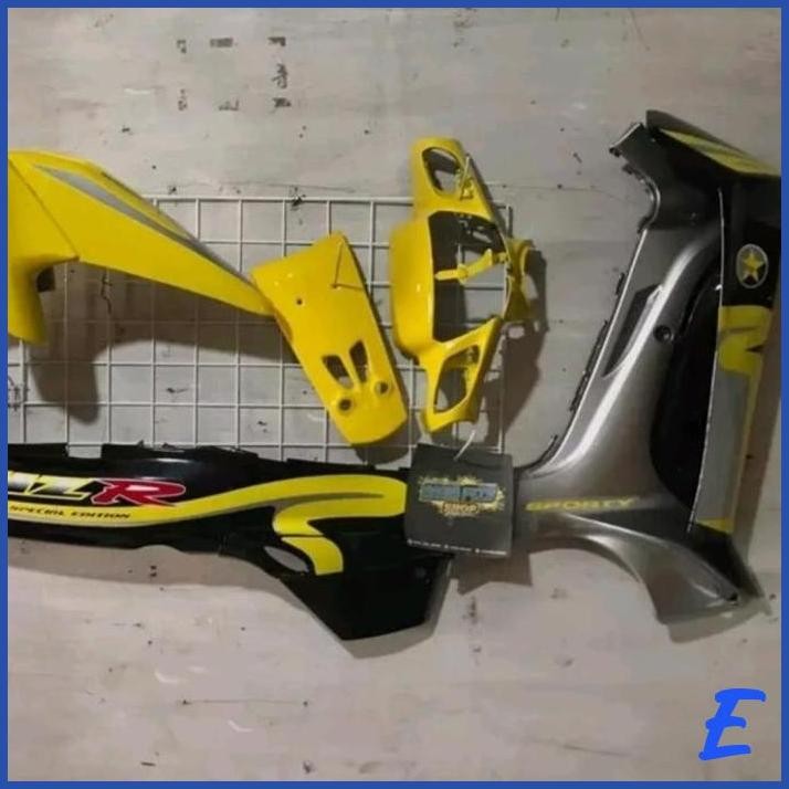 | LMY | BODY SET COVER BODY BODI SET BAJU SET FIZ F1Z FIZR F1ZR CALTEX KUNING