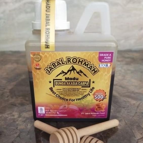 

500gr Madu Jabal Rohmah Murni Asli Bunga Akasia Carpa Grade A 100% Alami Pure Raw Honey