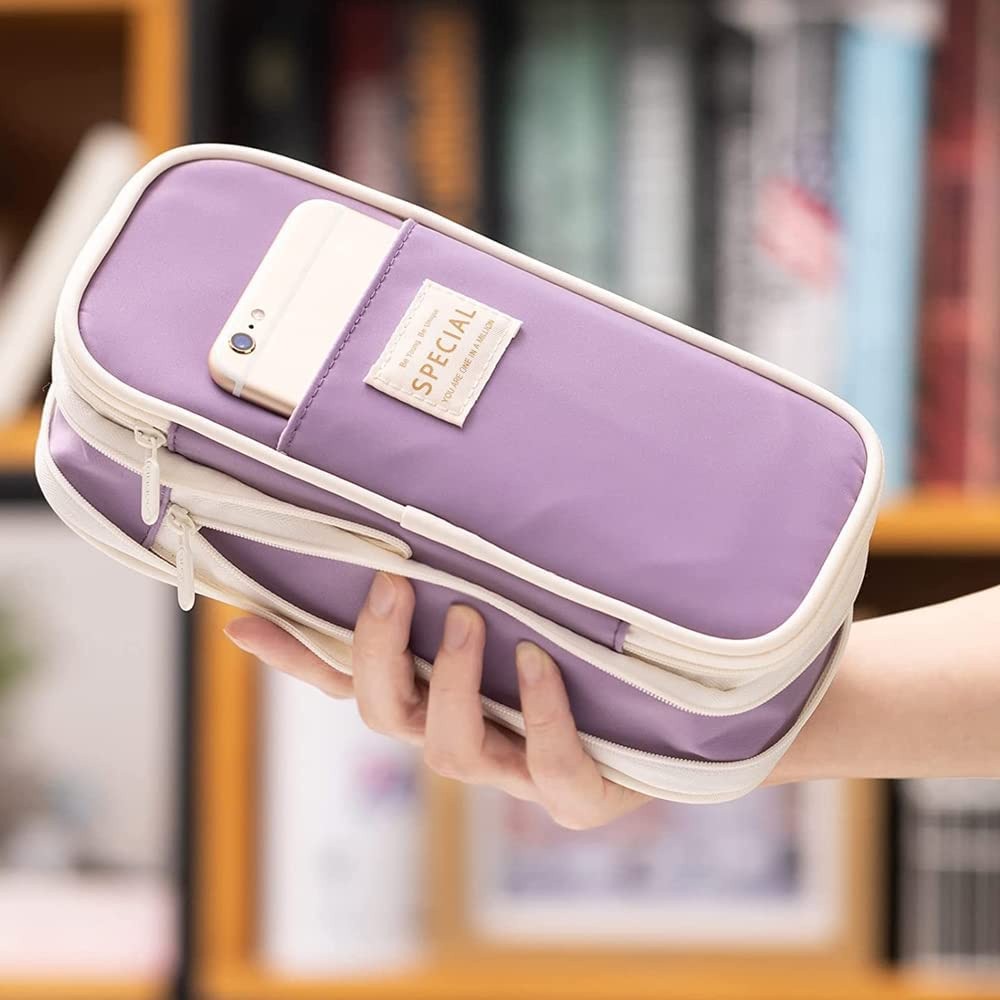 

PROMO TERBARU ANGOO KAWAII PENCIL CASES LARGE CAPACITY PENCIL BAG POUCH HOLDER BOX FOR GIRLS OFFICE
