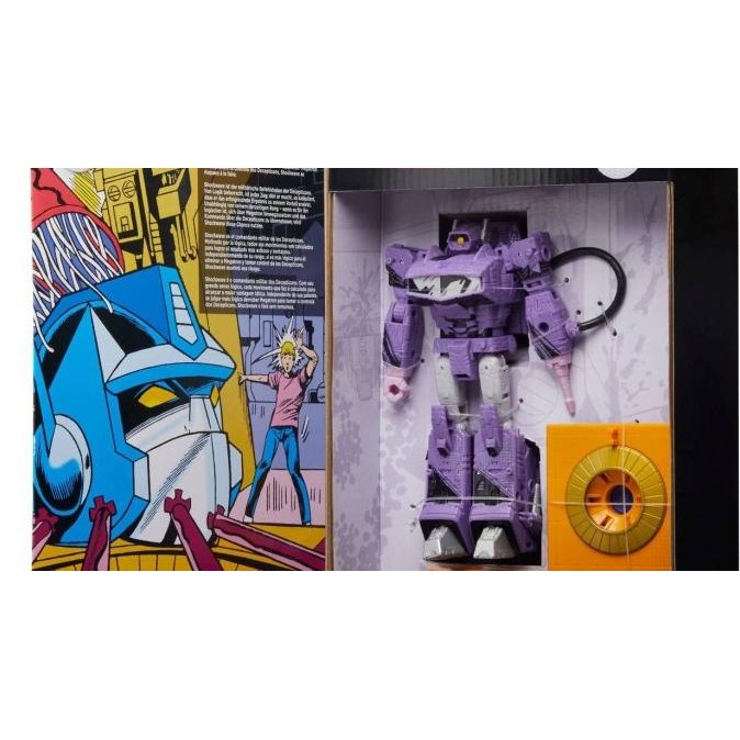 TRANSFORMERS COMIC EDITION 40TH ANNIVERSARY VOYAGER CLASS SHOCKWAVE 2807T