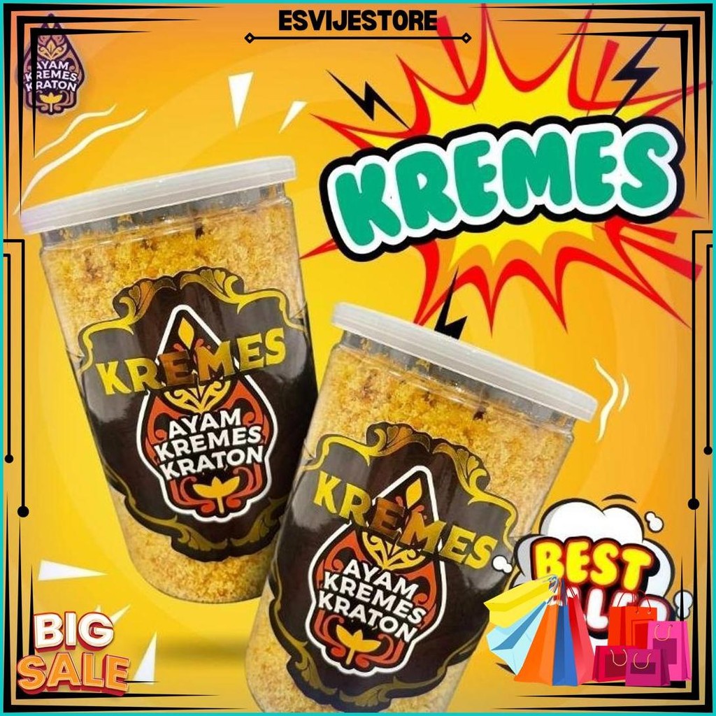 

Kremes Kraton - Kremes Ayam Original 300G D Terlaris