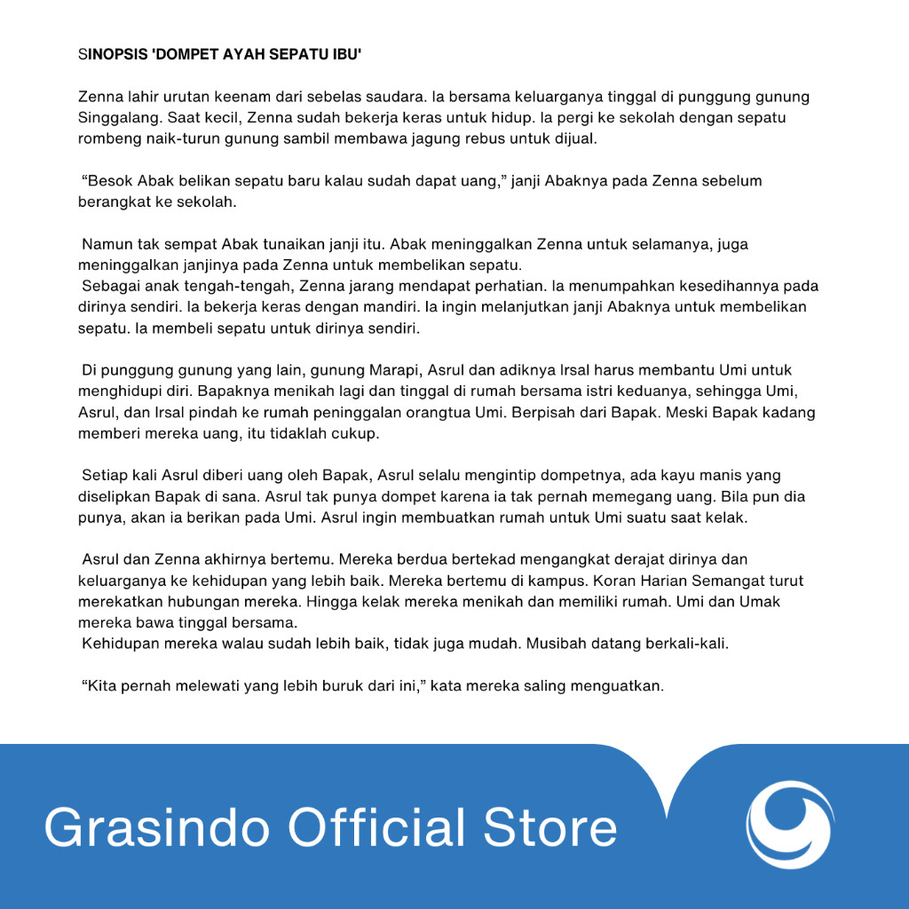 DOMPET AYAH SEPATU IBU