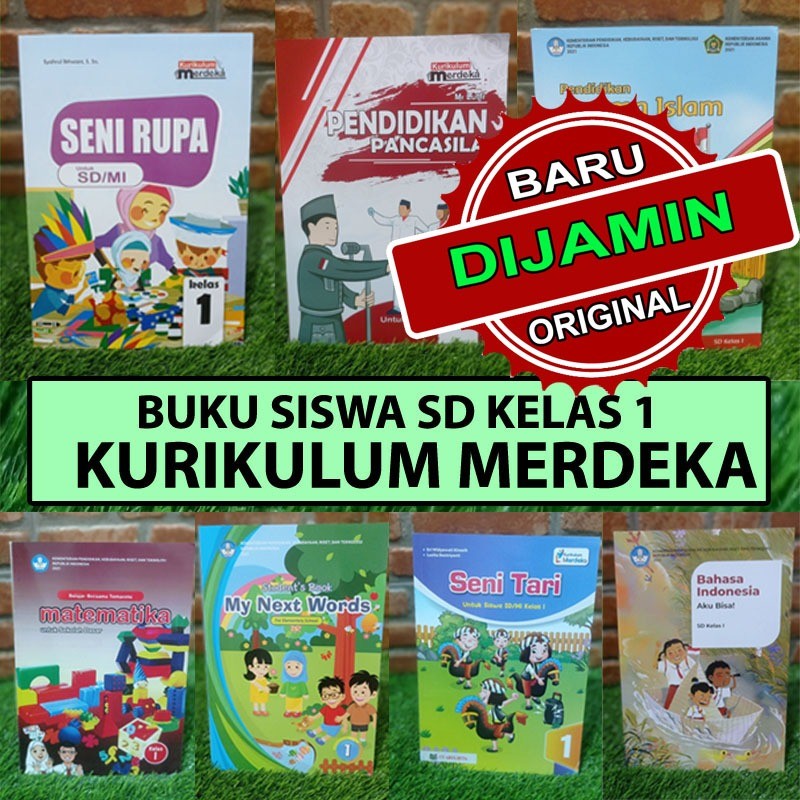 

Buku Pelajaran Kelas 1 SD - Kurikulum Merdeka