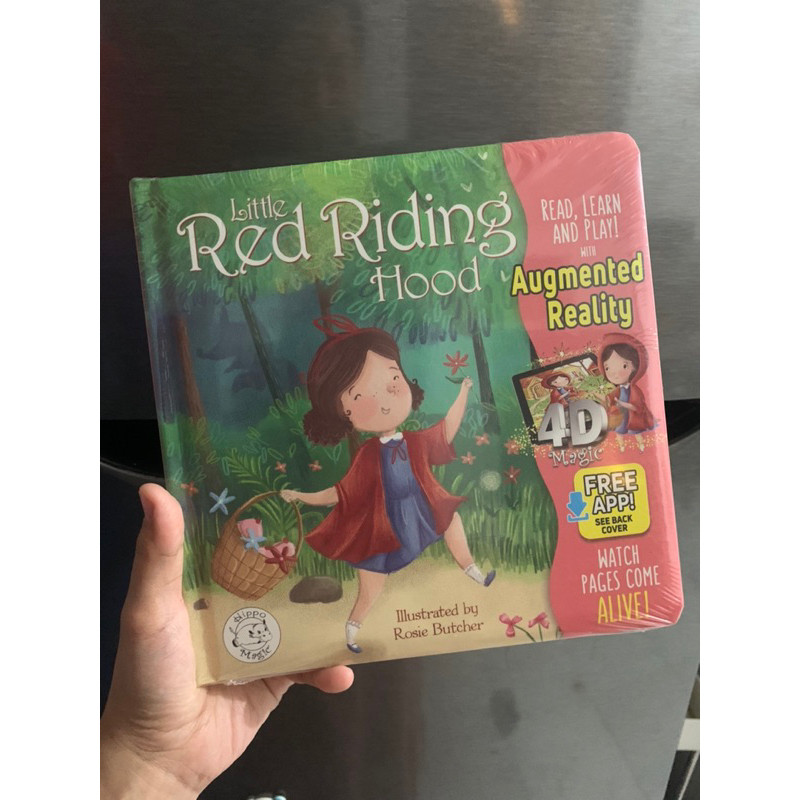 

READY STOCK buku boardbook little hippo AR augmented reality counting / the three little pig /