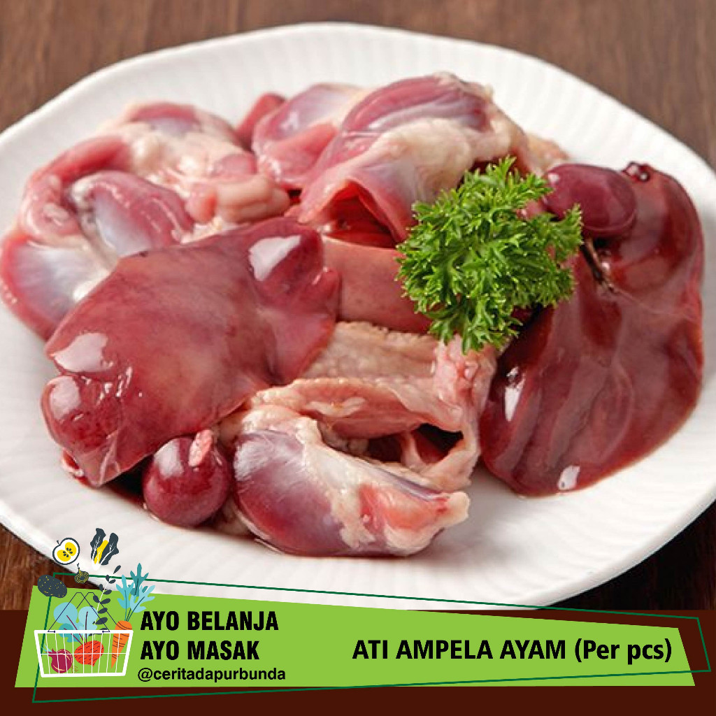 

HATI AMPELA AYAM RAS / BROILER FRESH [per pcs / pasang]