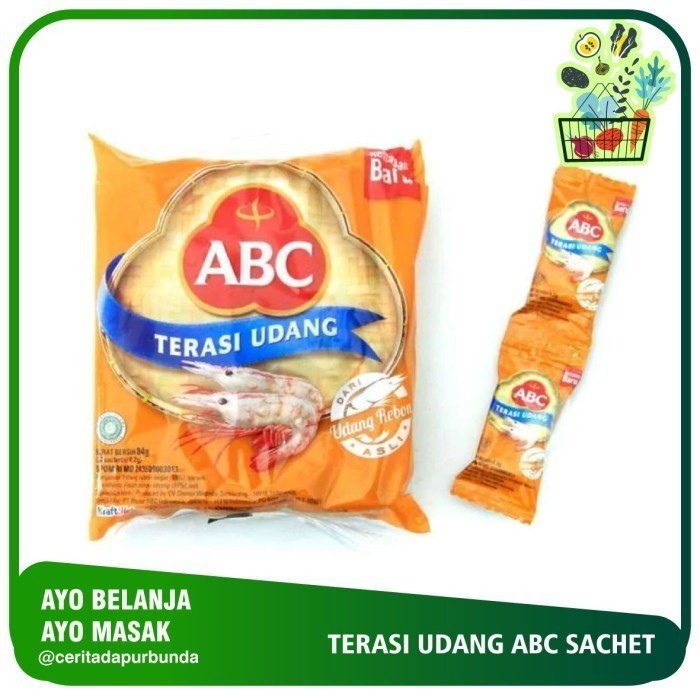 

ABC Terasi Udang Mini per Sachet 4 gram / eceran