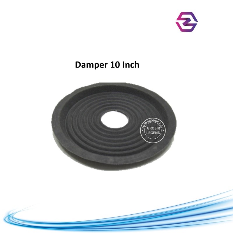 Damper per spiral speaker 10 inch dia damper 113 mm