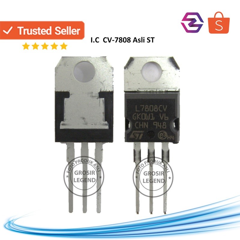 IC Ic ic 7808CV 7808 CV ST Asli/Original