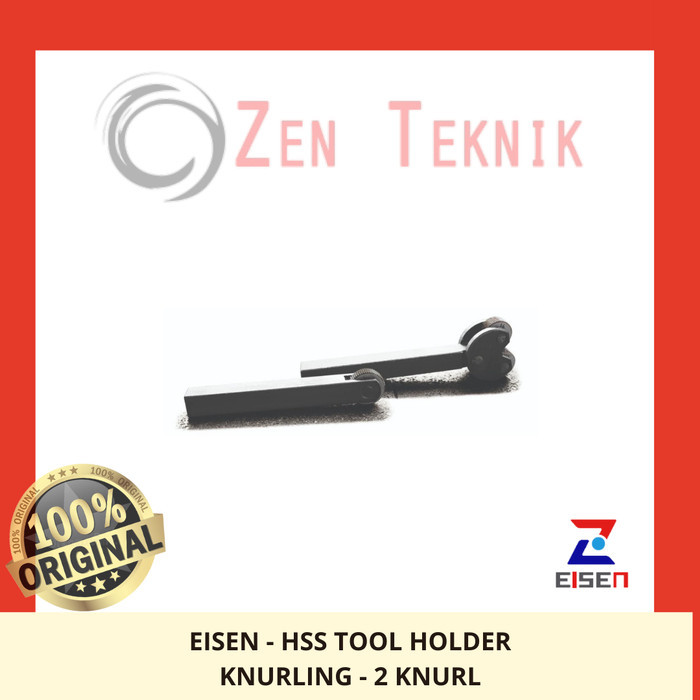 %$%$%$%$] EISEN / HSS Knurling Tool Holder (2 knurl) / EISEN (2 roda) / 1mm