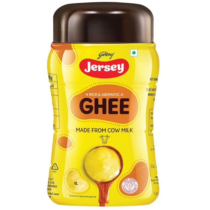 

@#@#@#] COW GHEE JERSEY PET JAR 1L / 100% Ghee Organik