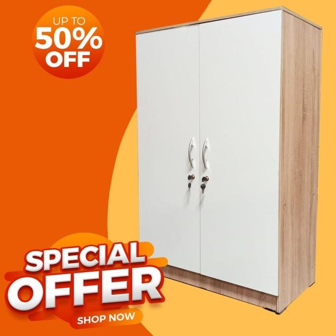 Lemari 2 Pintu Anak Modern Minimalis