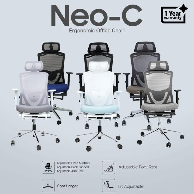 Noir NEO-C Ergonomic Office Chair