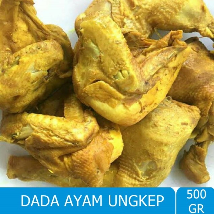 

DADA AYAM UNGKEP BUMBU KUNING [500g]