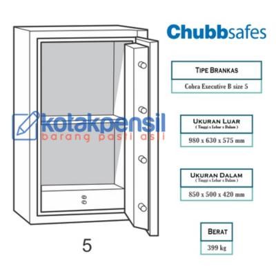 Brankas Chubb Cobra Executive B Size 5 Lemari Besi Brangkas Chubbsafes