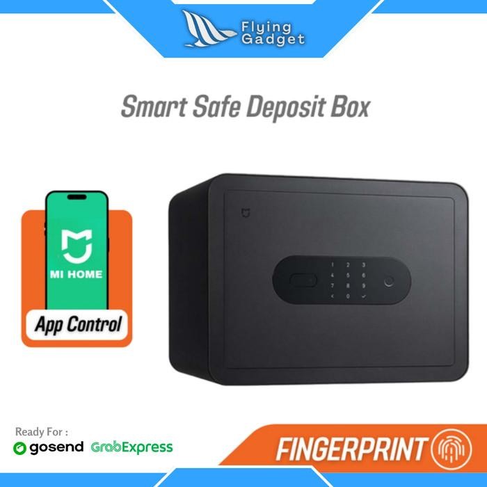 Xiaomi Mijia Smart Safe Deposit Box Fingerprint Safety Box Brankas