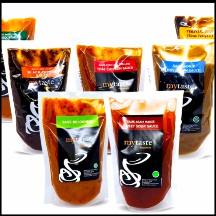

My Taste Steak Sauce Saus Chili Teriyaki Thai Bbq Mushroom 500G