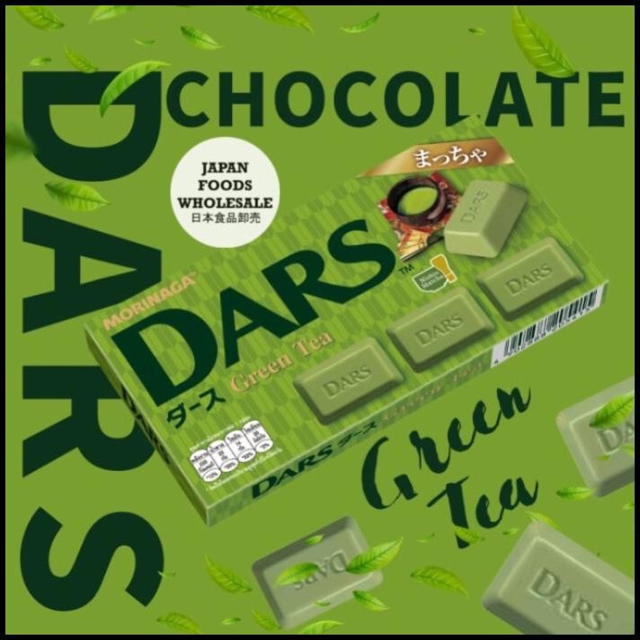 

Morinaga Dars Green Tea Chocolate / Coklat Impor / Chocolate