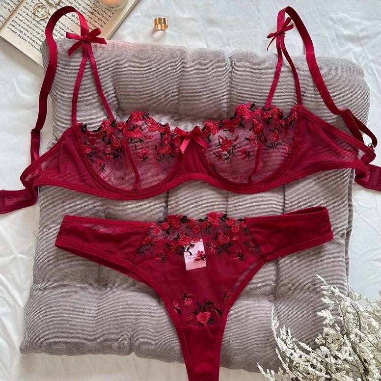 Bra Set Sexy Transparant 23027 / 23028