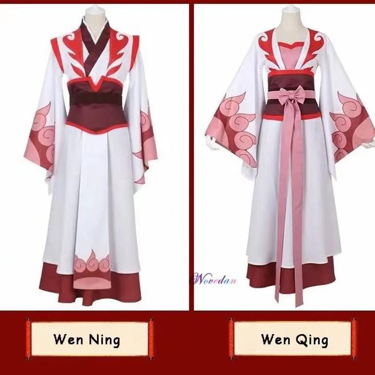 CR - Hot Cool Cosplay Wei Wuxian Cosplay Mo Xuanyu Costume Anime Grandmaster of Demonic Cultivation 