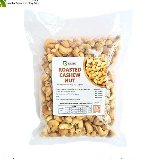 

Kacang Mede Oven / Roasted Cashew Nut (500 Gram) By Granology