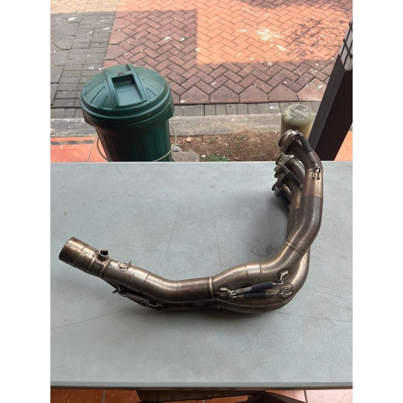 Header Akrapovic original underbelly non titanium for r6