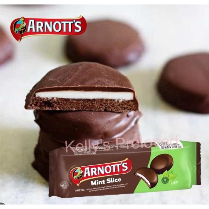 

Arnott'S Mint Slice Chocolate Biscuit 200Gr | Arnotts Australia