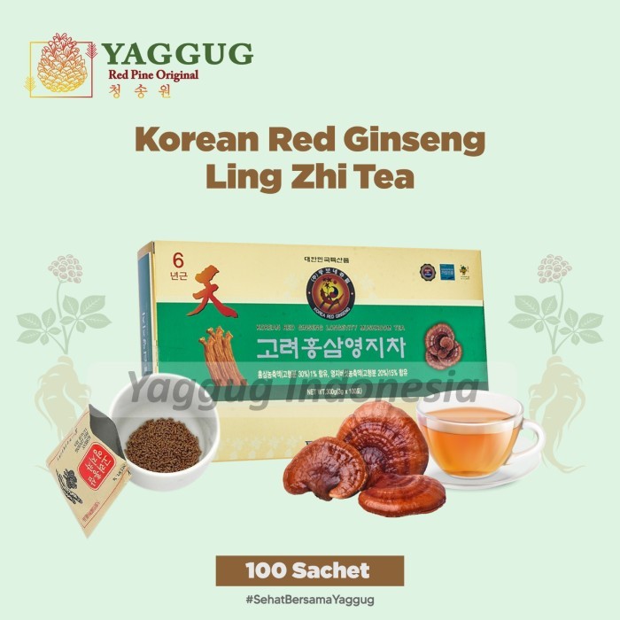 

Korean Red Ginseng Ling Zhi Tea