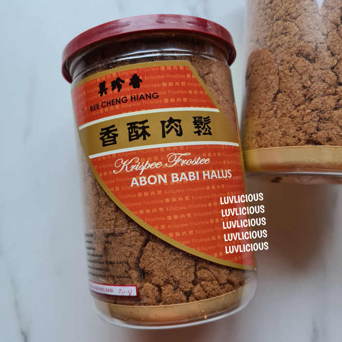 

BEE CHENG HIANG SOFT PORK FLOSS ABON BABI HALUS - BOTTLE