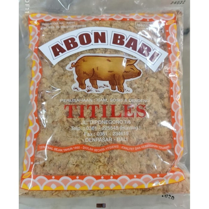 

ABON BABI TITILES 500gr