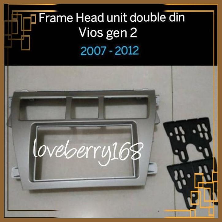 [LBR] FRAME HEAD UNIT DOUBLE DIN VIOS 2007 - 2011