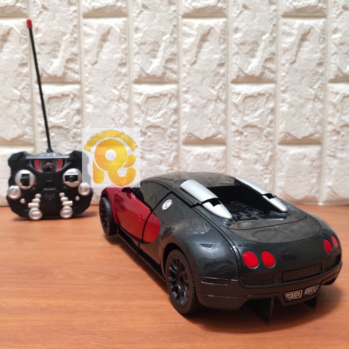 Licy Mainan Rc Bugati Warior Transform Robot Remote Control