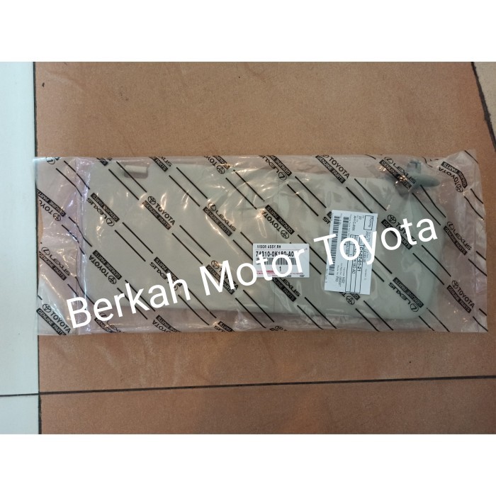Terbaru Sun Visor Pelindung Matahari Kanan Innova 2007 2008 2009 2010 Cream Promo Ready Stok