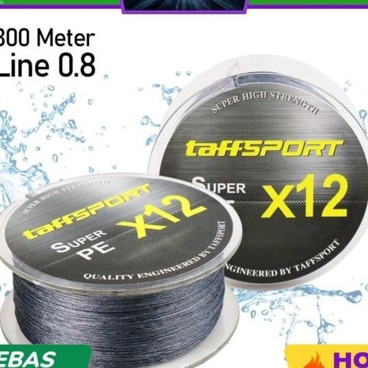 Taffsport Senar Pancing Pe Braided 300 Meter - X12