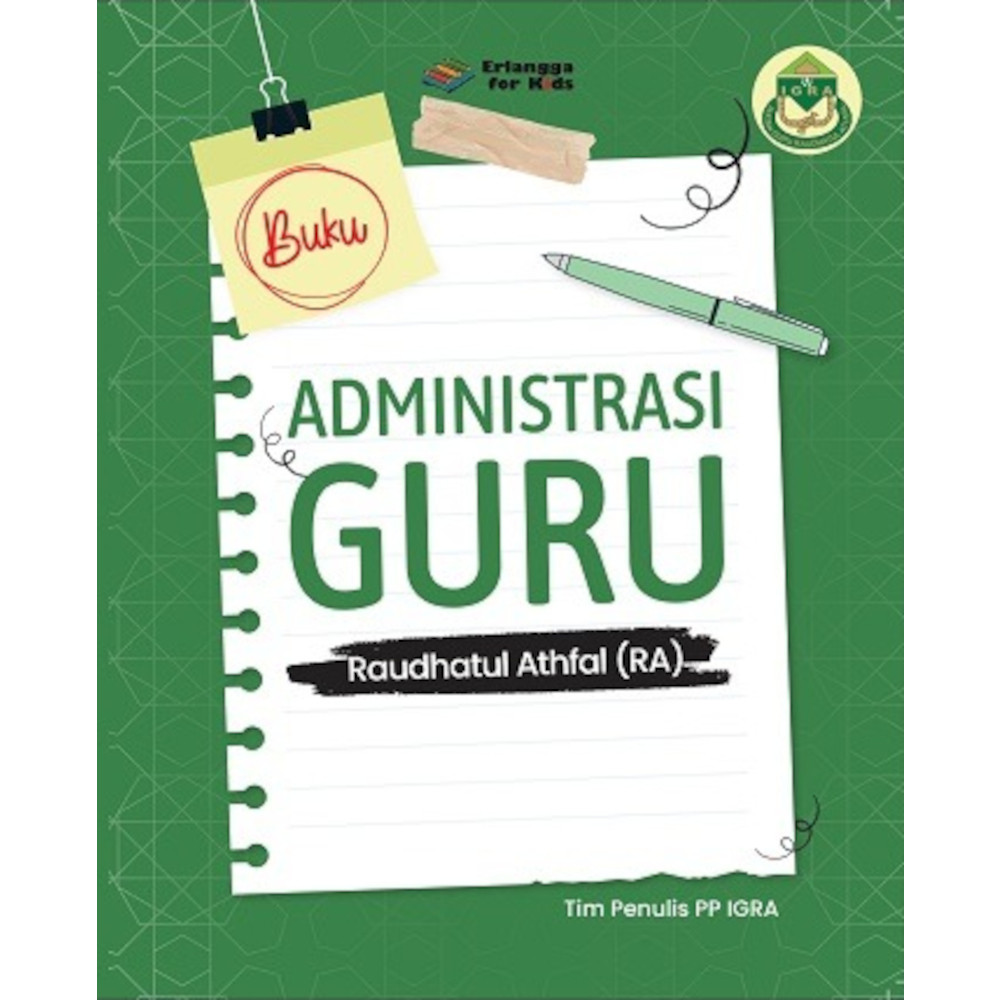 Buku ADMINISTRASI GURU RAUDHATUL ATHFAL (RA)